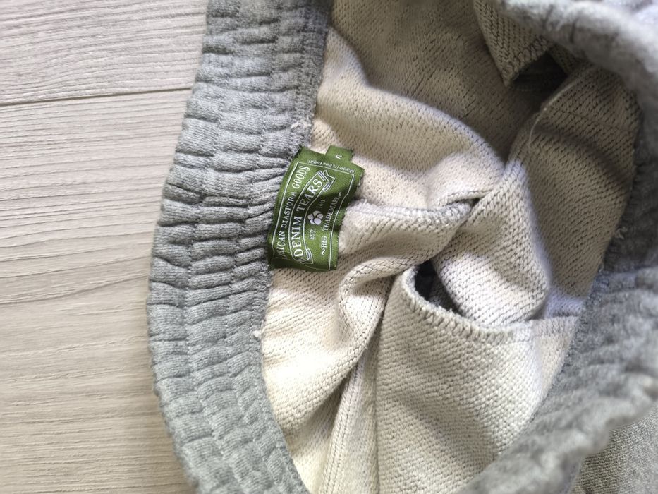 Spodenki denim tears szarw