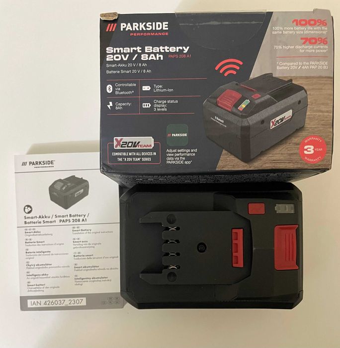 Parkside 20V 8Ah Nova