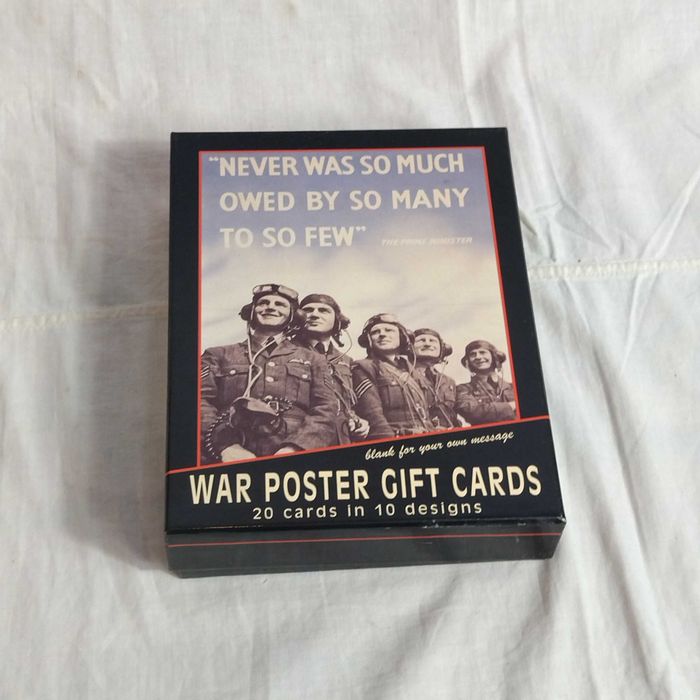 Набір колекційних листівок «War Poster Gift Cards», присвячених WW II