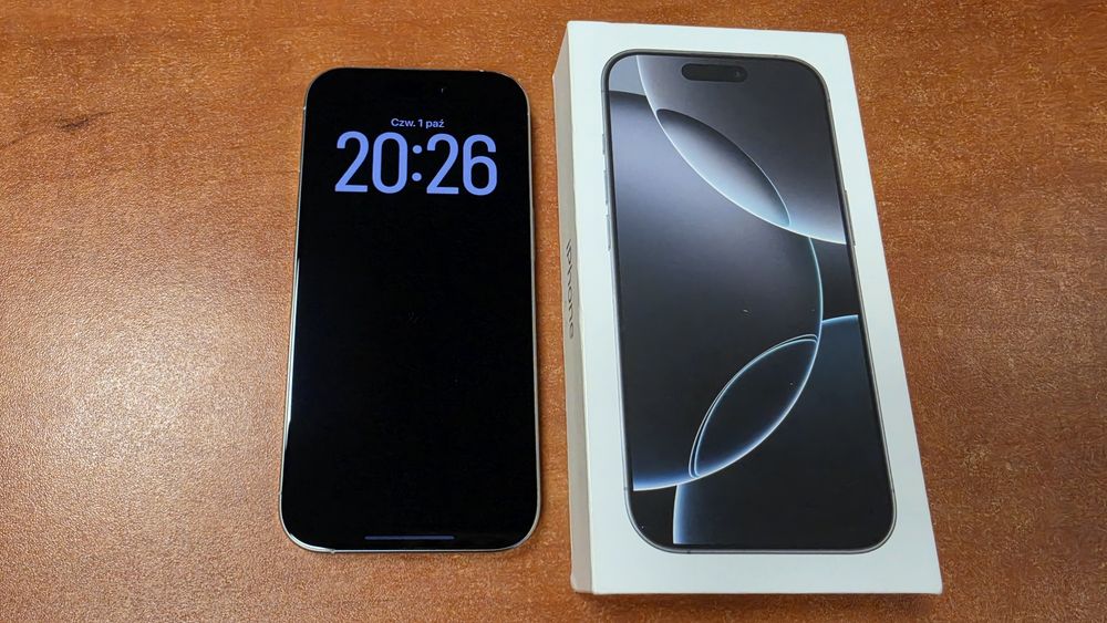 iPhone 16 Pro 256GB biały, stan bdb