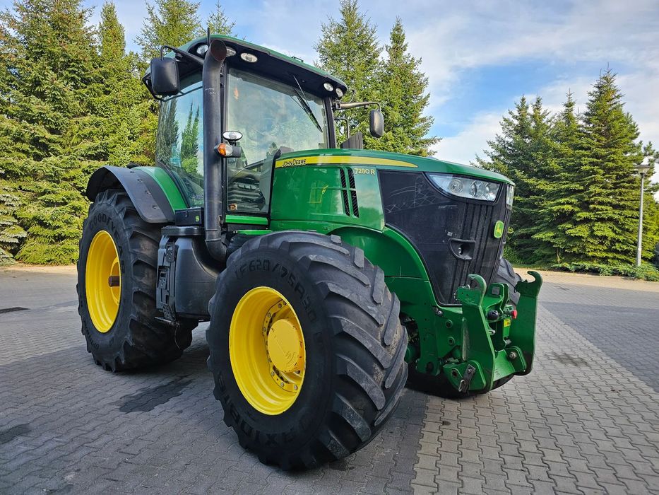 John Deere 7280r 7280 r TUZ , Przedni PTO, Pneumatyka pełna wersja  Ciągnik w bardzo dobrym stanie, nowe oleje, gotowy do pracy