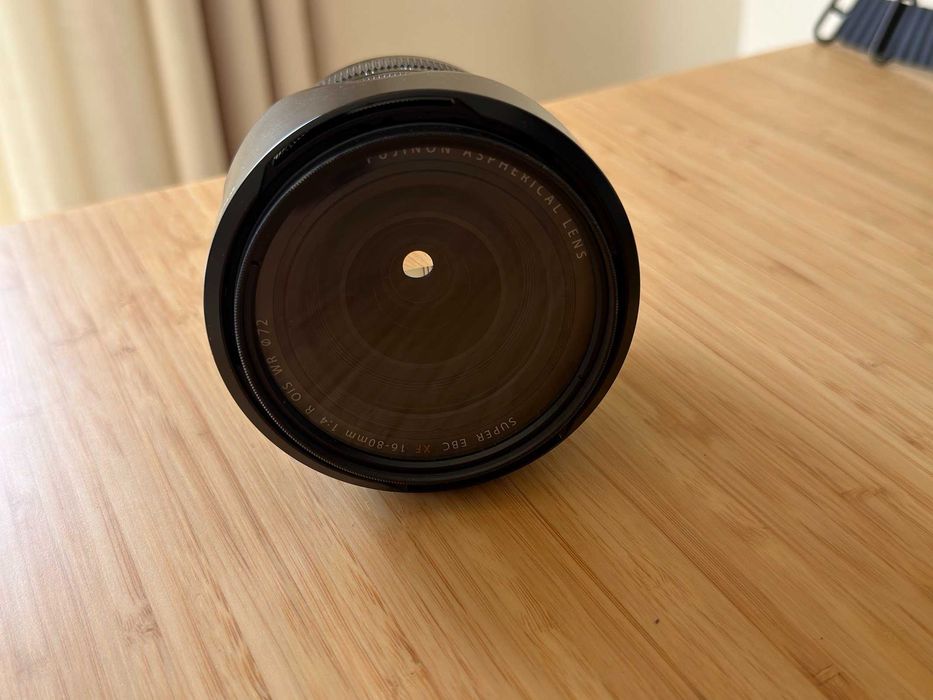 Fujifilm XF 16-80mm F4 R OIS WR + filtro UV, como nova