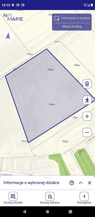 Działka rolna 1.2ha