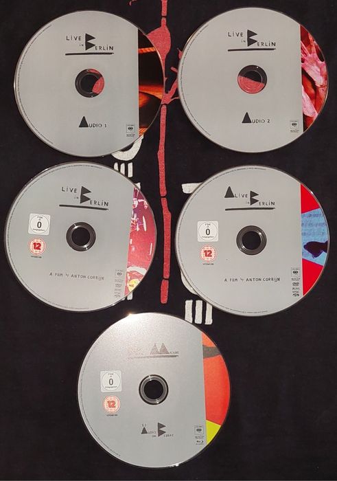 Depeche Mode Live In Berlin (A Film By Anton Corbijn) 2xDVD, 2xCD + Blu-ray