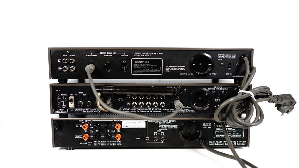Zestaw Stereo TECHNICS SE-A808 ST-K808 SH-R808 * MADE IN JAPAN