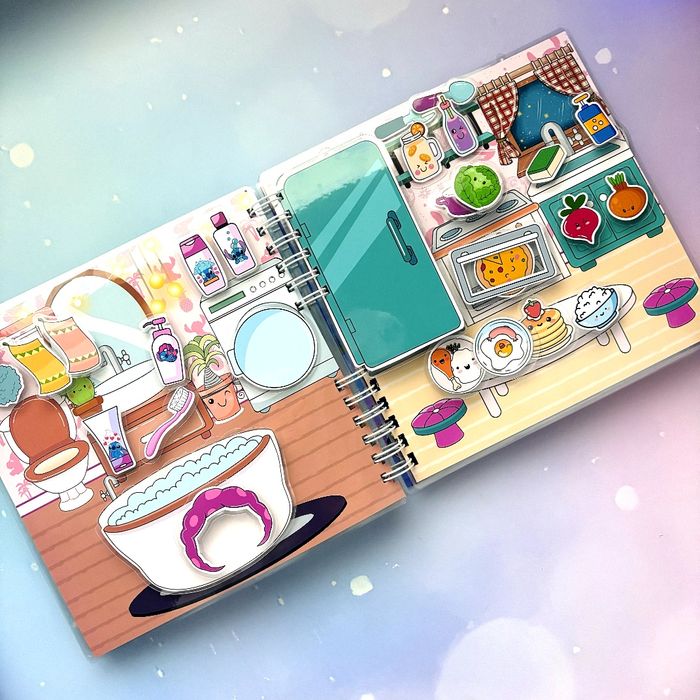 Ліло і стіч тока бока гра на липучках ліпучках альбом книжка аватар