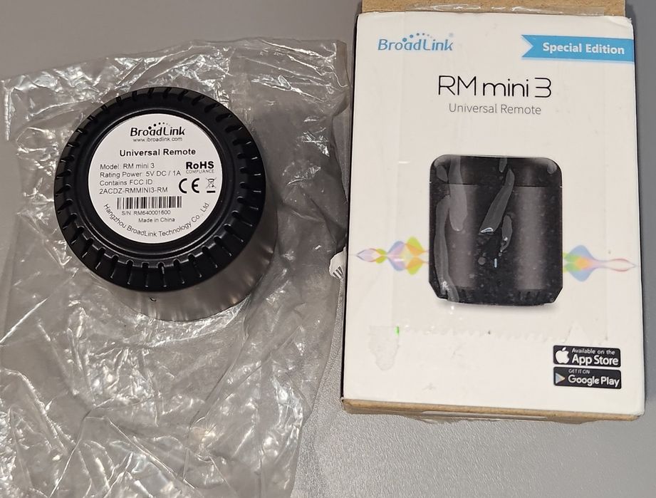 Broadlink Smart Home Hub, RM Mini3 inteligentny bezprzewodowy pilot