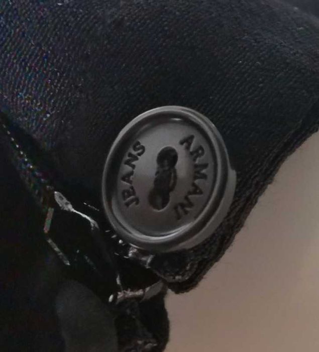 Szorty spodenki spódnico-spodnie Armani Jeans czarne Nowe r.S