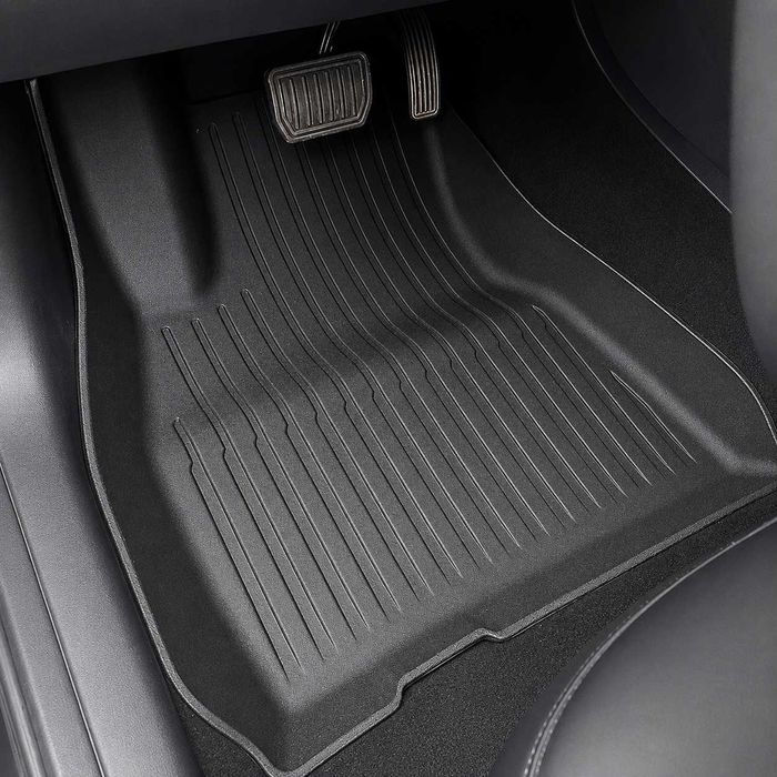 Коврики TESLA model 3,  model Y TPE повний комплект 6 шт салон + багажник всесезонні