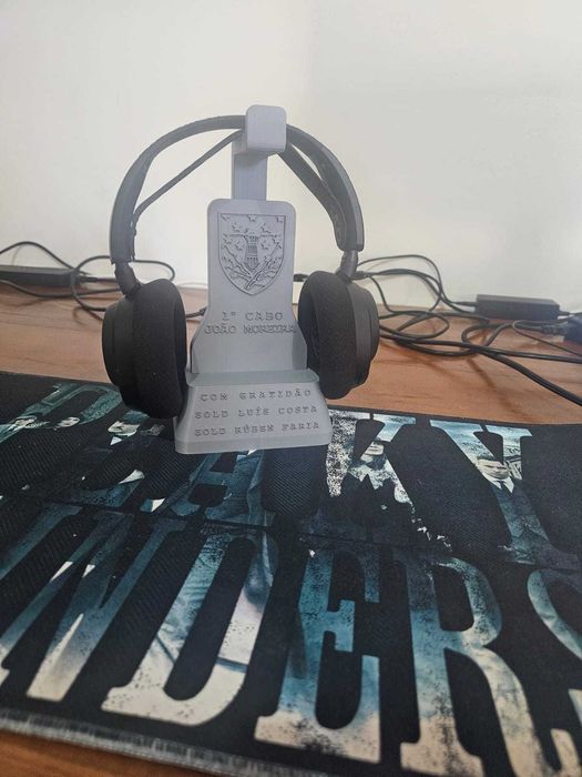 Suporte 3D para Headphones – Personalizável