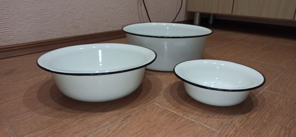 Миски эмалированные