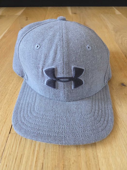 Under Armour czapka z daszkiem oryginalna męska okazja szara