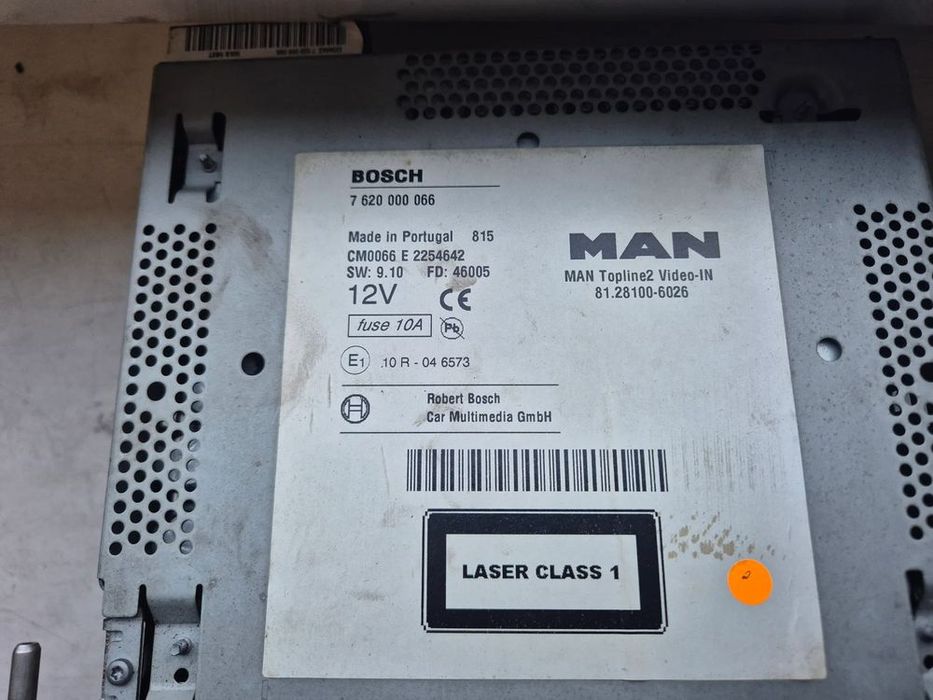 radio nawigacja 81281006026 man tgx tgs tgl tgm euro 6