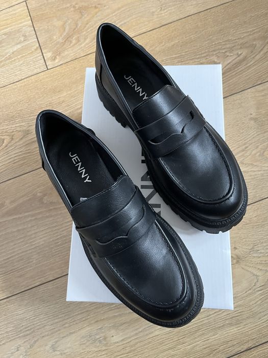 Loafersy Jenny czarne