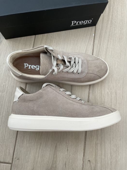 Кеди Prego натур. замш