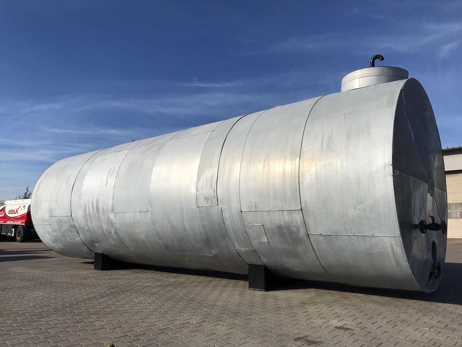 Zbiornik stalowy 50 000l- 50m3 50000l- ocieplony na wodę, bufor, mazut