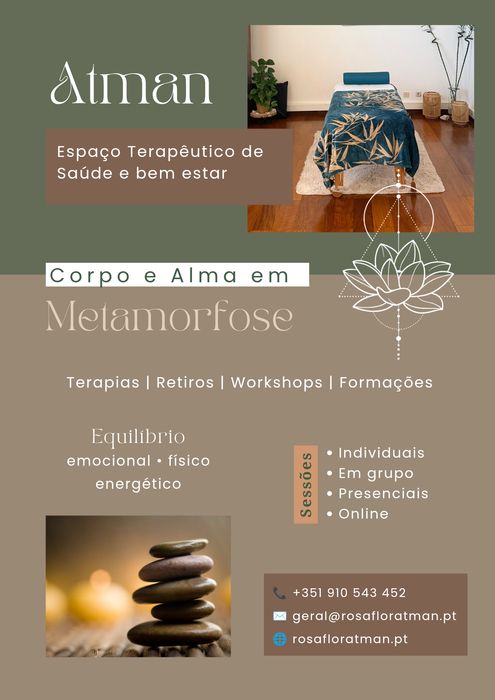 Hipnoterapia e Massagens atraem mais procura imediata, Reiki e ativação energética. “Cuide da mente, do corpo e da sua energia. Sessões personalizadas
