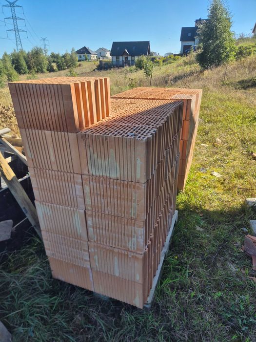Cegła Pustak POROTHERM 25 P+W kl.15 – 112 SZT.
