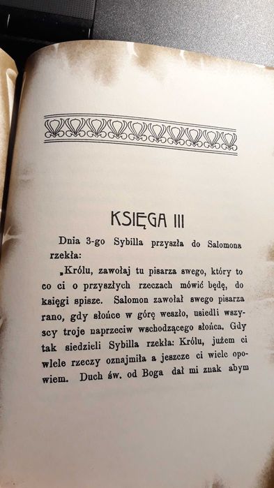 Sybilla Królowa Saby Księgi Prorocze 1910