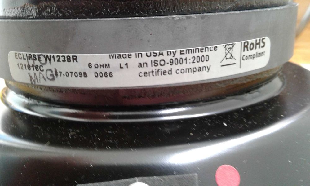 Динаміки НЧ 31 см 150 Вт  Eminence