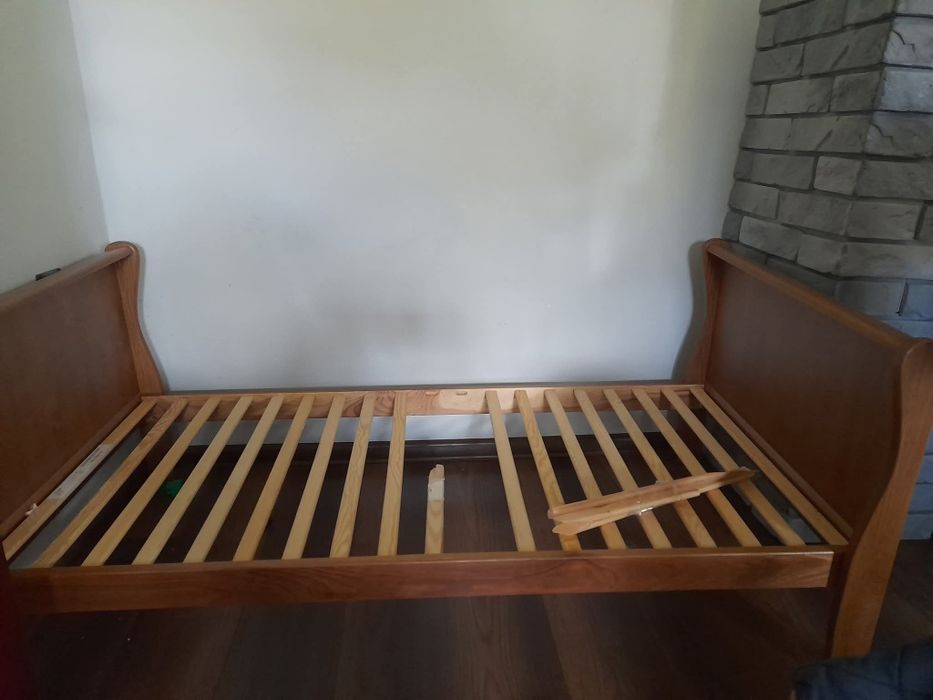 Łóżeczko dziecięce 2w1 woodies