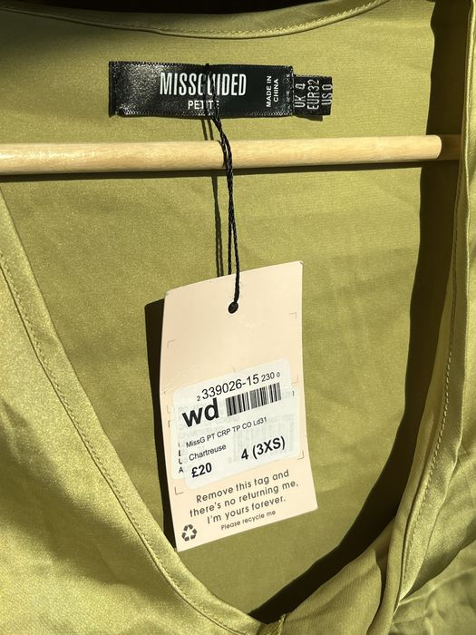 вишукана блузка Missguided xxs-xs