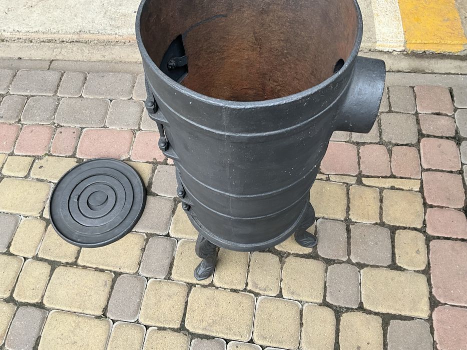 Буржуйка чугунна