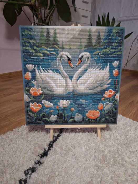 Diamond Painting na zamówienie. Twoje zdjęcie w blasku diamentów!