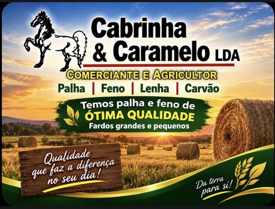 Fardos de feno pequenos
