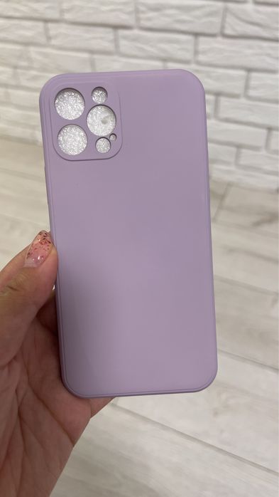 Чохол на iPhone 12 Pro лавандовий (фіолетовий)