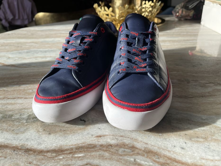 Ténis Polo Ralph Lauren Navy — Novos 41