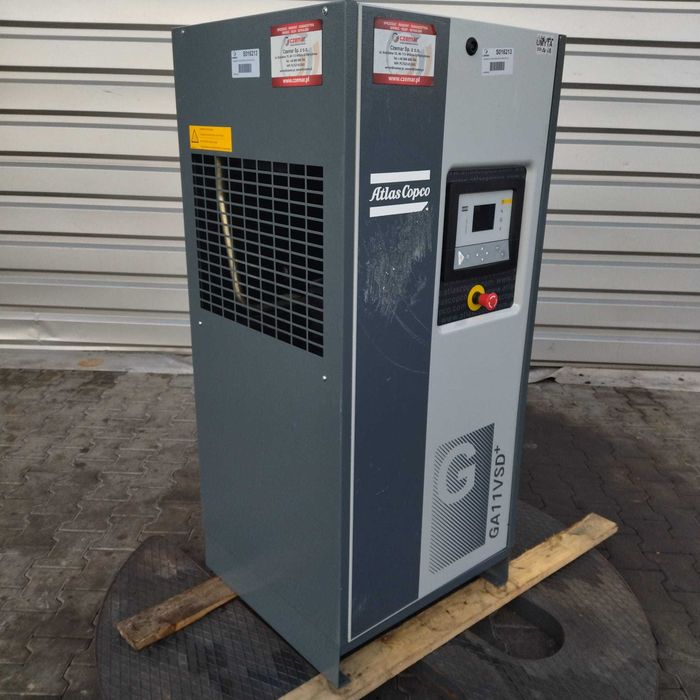 Sprężarka śrubowa Atlas Copco GA11VSD PLUS,11 KW,S016213