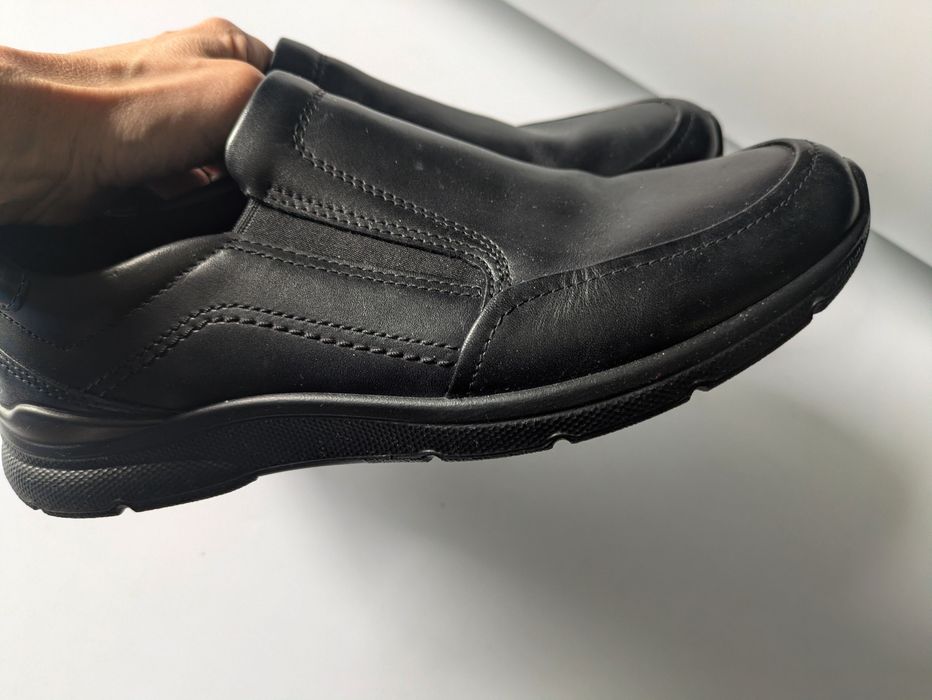 Ecco Irving Czarne Buty damskie skóra naturalna 39 nowe