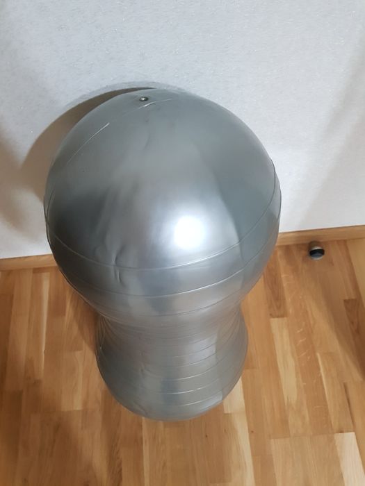 М'яч для фітнесу Арахіс (фітбол) 50х100см сірий