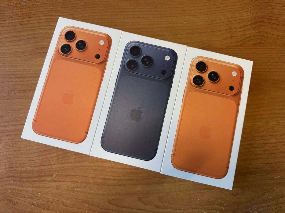 iPhone 17 PRO Max 512GB Silver, Deep Blue, Cosmic Orange GW Warszawa.