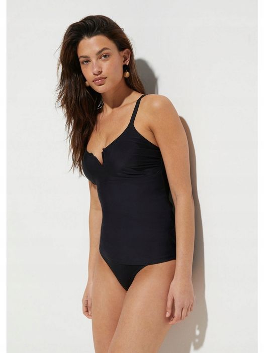 B.P.C tankini czarne z figami w komplecie 48.