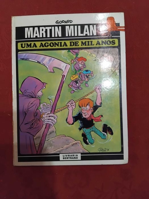 Livro de Banda desenhada Martin Milan