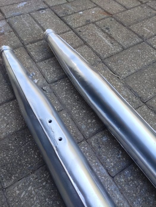 Escapes usados para Jawa 250cc