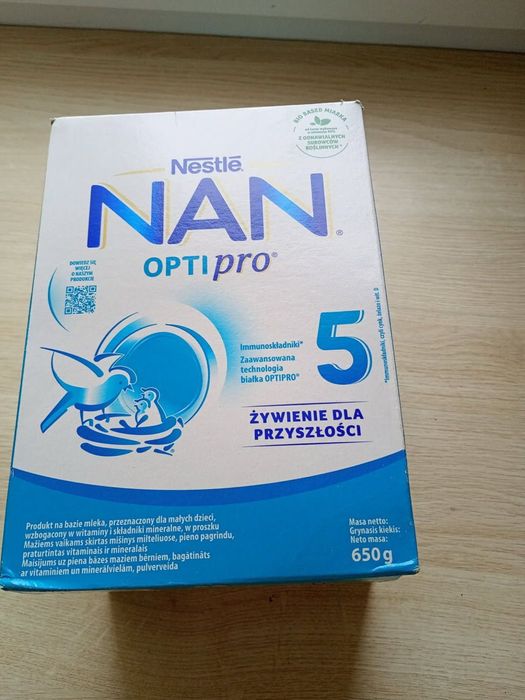 Mleko modyfikowane nan 5