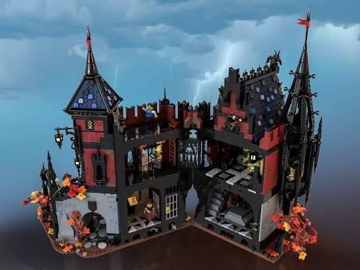 LEGO BrickLink 910049 Transylvania SELADO + 910029 Fortress (RARO)