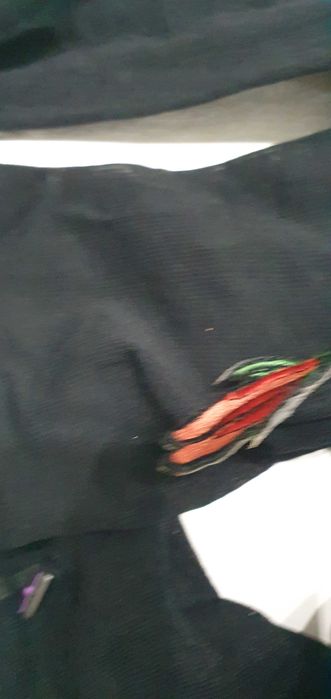 Czarne rajstopy biodrowki S