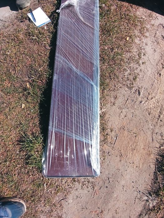 Parapety zewnętrzne brąz