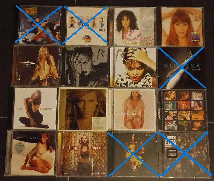 112 CDs de Pop/Rock, Alternative Rock, Hip Hop (desde 2,0€)