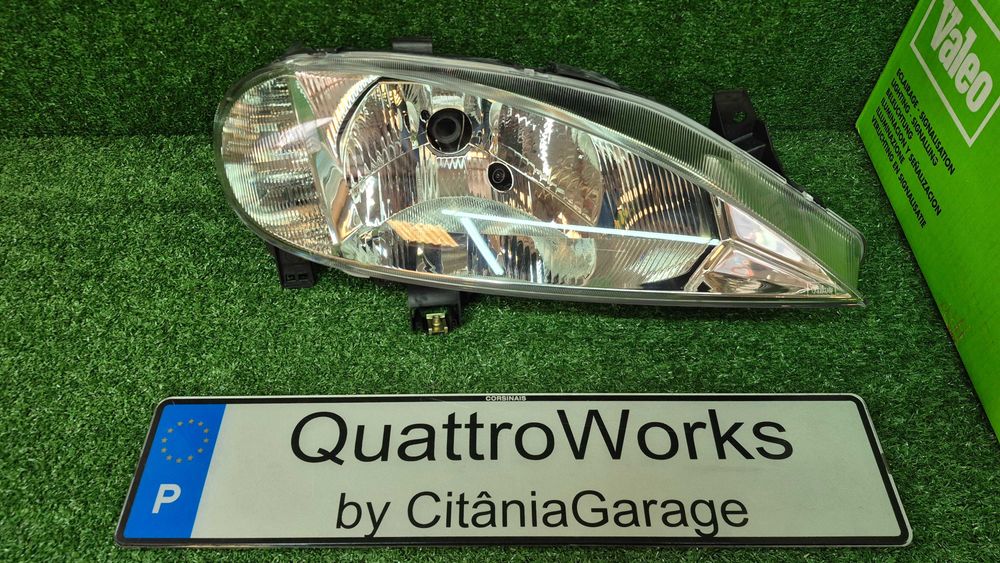 Otica Farol Frente Esquerdo Renault Megane I Phase 2 1999 a 2002 Ref. 087470 VALEO - NOVO