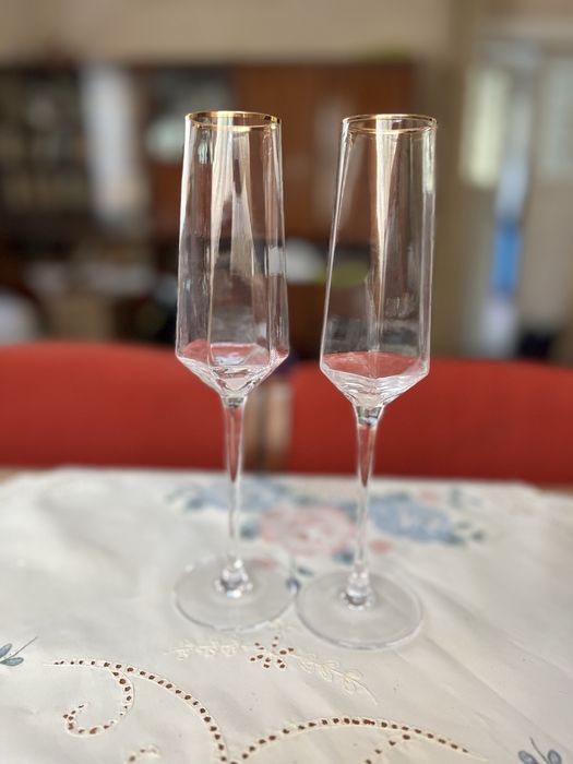 Весільні бокали, святкові келихи, бокали для шампанського