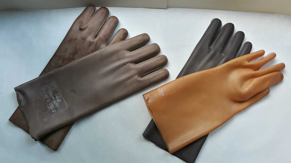 Перчатки резиновые ссср диэлектрические
