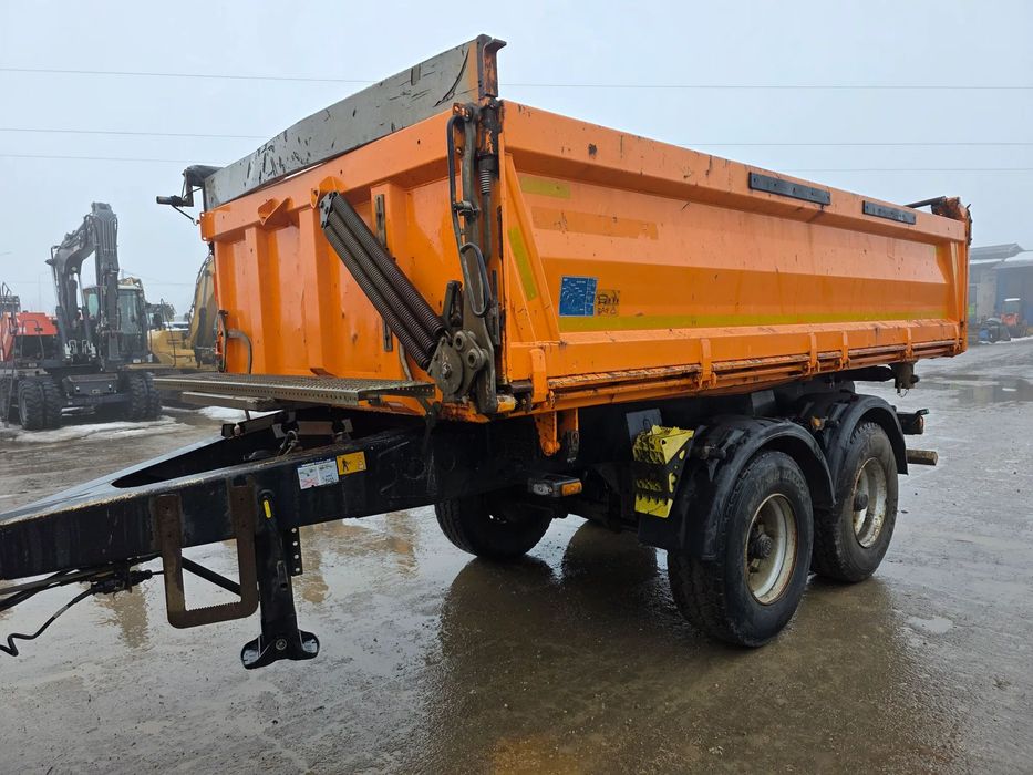 Meiller Tandem Wywrotka Bordmatik Na Sprężynie z Niemiec