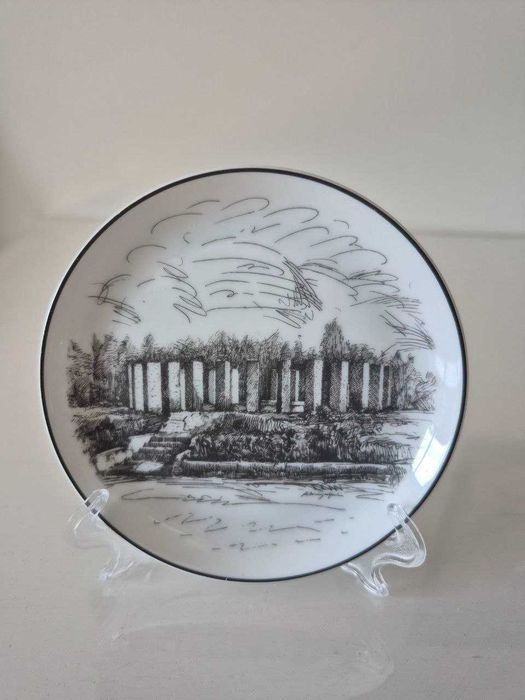 Raro Prato Vista Alegre – Monumento ao Espírito Feirense - Edição Limitada 500 Exemplares (Peça 3/6)
