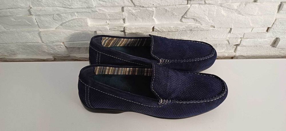 Mokasyny SIOUX roz.42 (8G) wkł.27,5 cm.