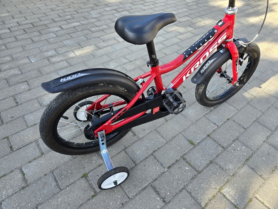 Rower dziecięcy Kross Racer 4.0 koła 16 cali aluminiowa rama